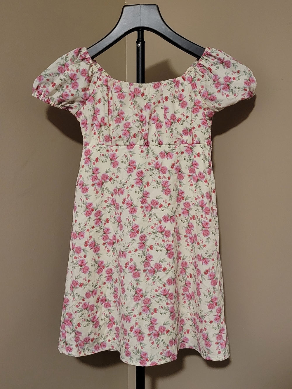 RSQ Floral Dress in Pink and Yellow